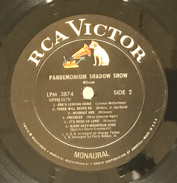 Nilsson* : Pandemonium Shadow Show (LP, Album, Mono)