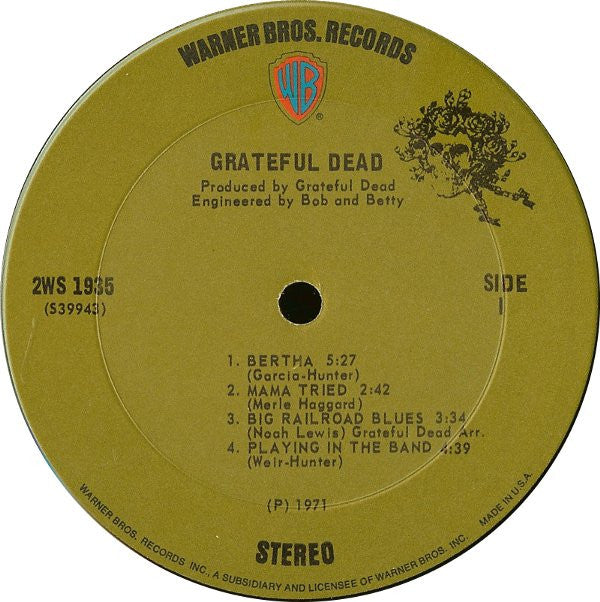 The Grateful Dead : Grateful Dead (2xLP, Album, Pit)