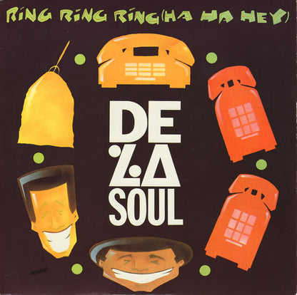 De La Soul : Ring Ring Ring (Ha Ha Hey) (7", Single)