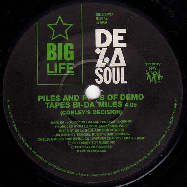 De La Soul : Ring Ring Ring (Ha Ha Hey) (7", Single)