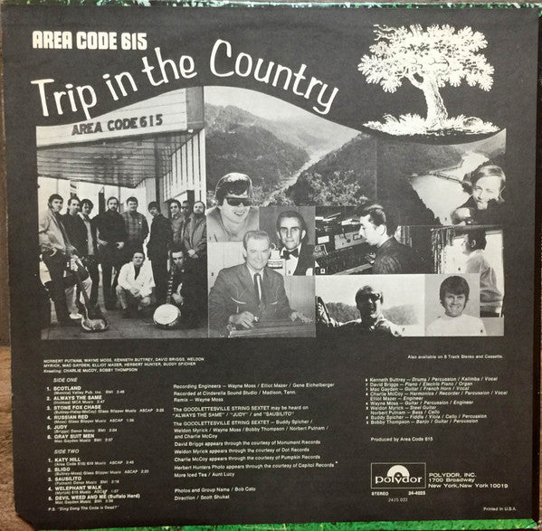 Area Code 615 : Trip In The Country (LP, Album)