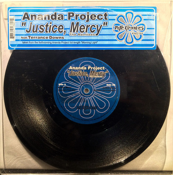 Ananda Project* Feat. Terrance Downs : Justice, Mercy (The Remixes) (10")