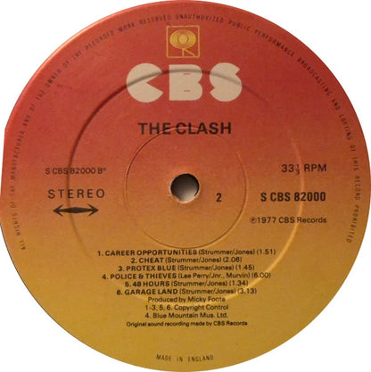 The Clash : The Clash (LP, Album)