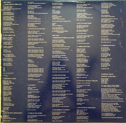 Guided By Voices : Zeppelin Over China (2xLP, Album)