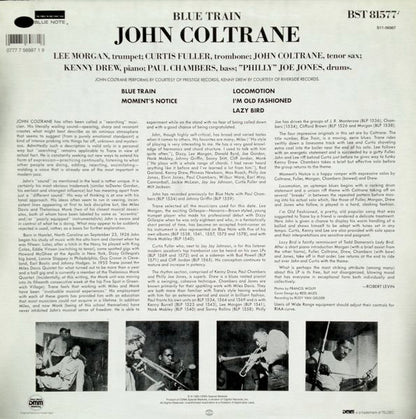 John Coltrane : Blue Train (LP, Album, RE, RM, Wal)