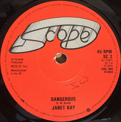 Janet Kay : Silly Games (7", Single, EG )