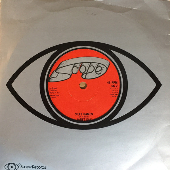 Janet Kay : Silly Games (7", Single, EG )