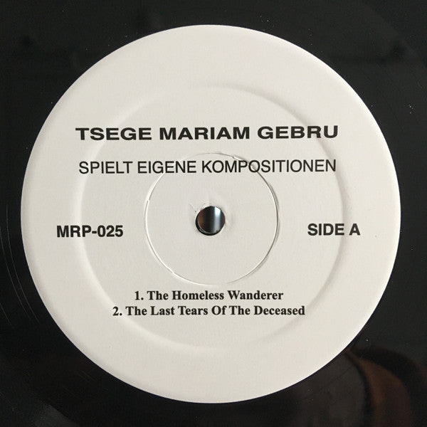 Tsege Mariam Gebru* : Spielt Eigene Kompositionen (LP, Album, RE)