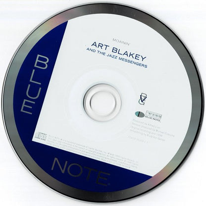 Art Blakey And The Jazz Messengers* : Moanin' (CD, Album, RE, RM, RP)