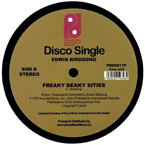 Edwin Birdsong : Cola Bottle Baby / Freaky Deaky Sities (12", Single)