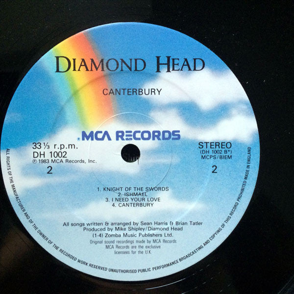 Diamond Head (2) : Canterbury (LP, Album)