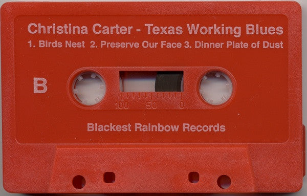 Christina Carter : Texas Working Blues (Cass, Album, Ltd, Num)