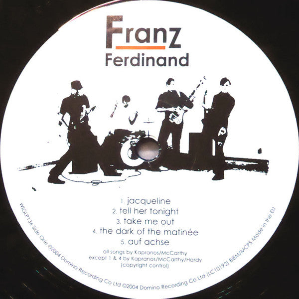 Franz Ferdinand : Franz Ferdinand (LP, Album, RE, Emb)