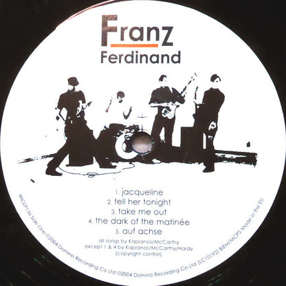 Franz Ferdinand : Franz Ferdinand (LP, Album, RE, Emb)