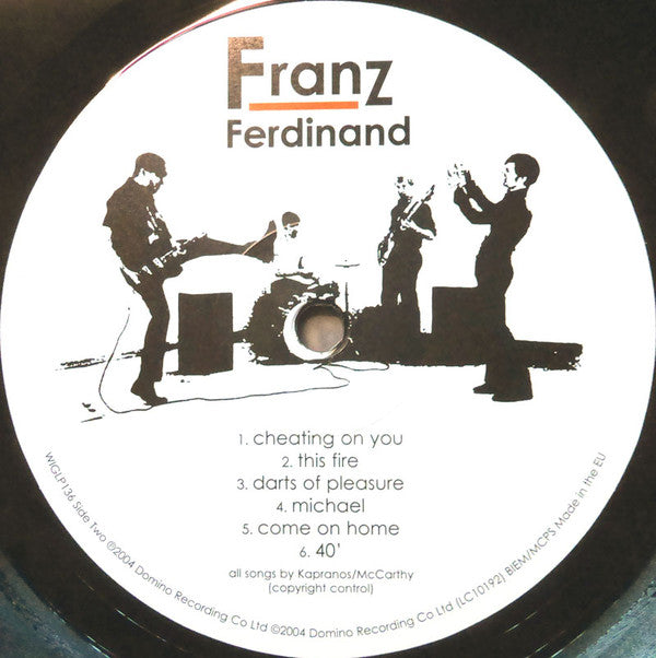 Franz Ferdinand : Franz Ferdinand (LP, Album, RE, Emb)