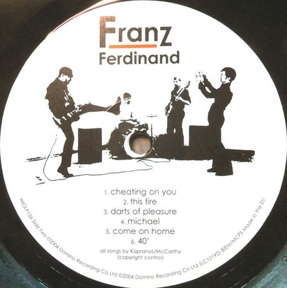 Franz Ferdinand : Franz Ferdinand (LP, Album, RE, Emb)