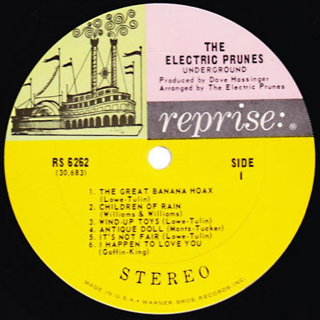 The Electric Prunes : Underground (LP, Album, San)