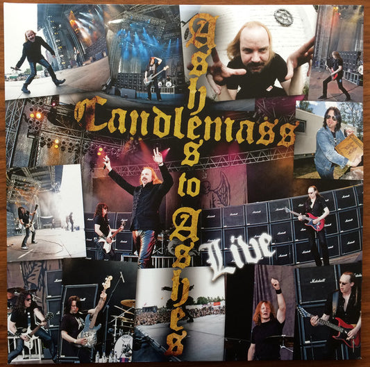 Candlemass : Ashes To Ashes - Live (2xLP, RE, Whi)