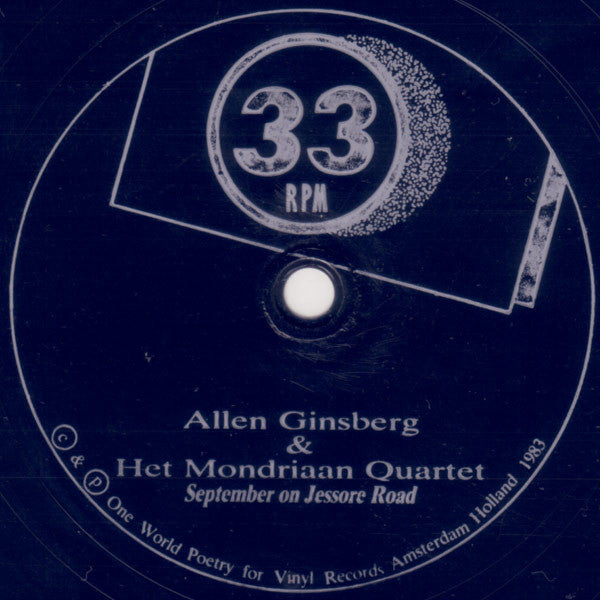 Allen Ginsberg & Het Mondriaan Quartet* / Niew Hip Stilen : September On Jessore Road / Grüss Aus Wien (Flexi, 7")