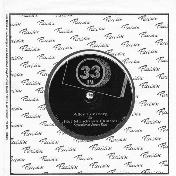 Allen Ginsberg & Het Mondriaan Quartet* / Niew Hip Stilen : September On Jessore Road / Grüss Aus Wien (Flexi, 7")