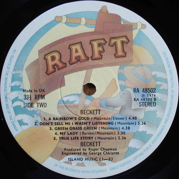 Beckett (5) : Beckett (LP, Album)