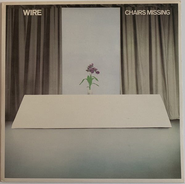 Wire : Chairs Missing (LP, Album, RP)