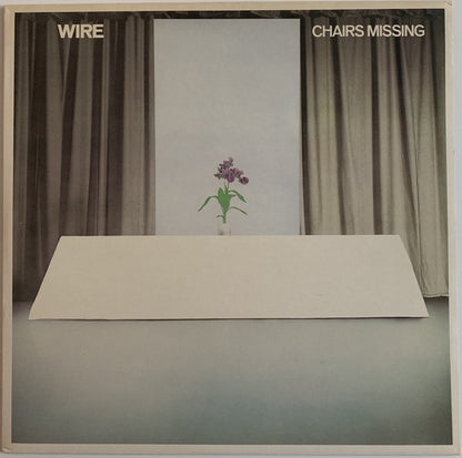 Wire : Chairs Missing (LP, Album, RP)