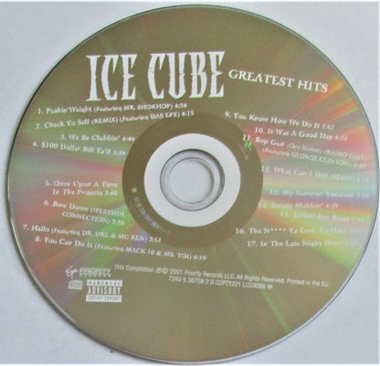 Ice Cube : Greatest Hits (CD, Comp, RP)