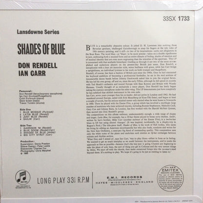 Don Rendell Ian Carr Quintet* : Shades Of Blue (LP, Album, RE, RM)