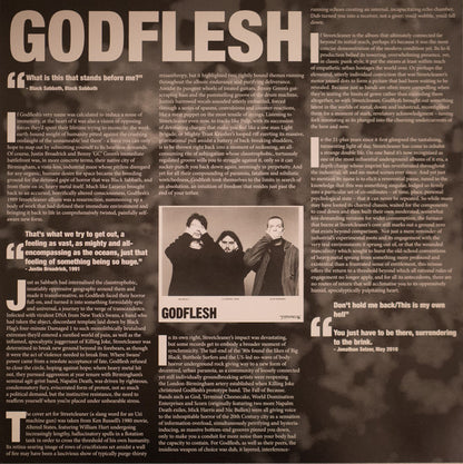 Godflesh : Streetcleaner (LP, Album, RE, RM)