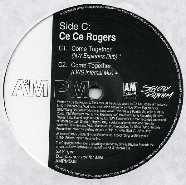 Ce Ce Rogers : Come Together (The Mixes) (2x12", Promo)