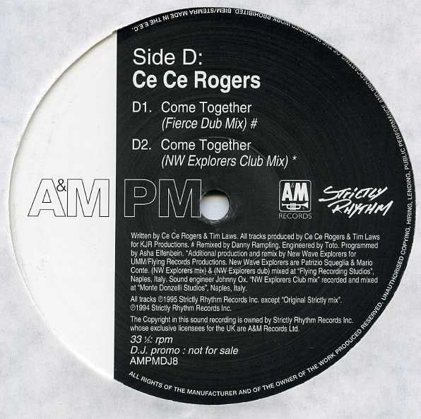 Ce Ce Rogers : Come Together (The Mixes) (2x12", Promo)