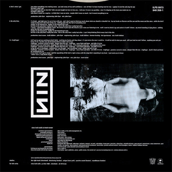 Nine Inch Nails : Pretty Hate Machine (LP, Album)