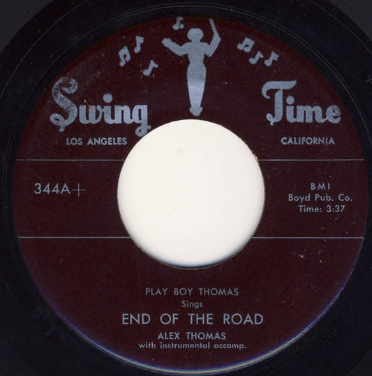 Play Boy Thomas* : End Of The Road (7")