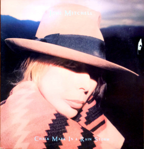 Joni Mitchell : Chalk Mark In A Rain Storm (LP, Album, Gat)