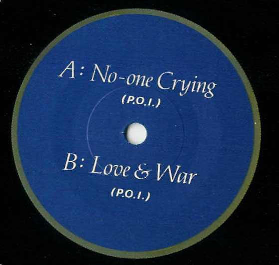 Pictures Of Innocence : No-One Crying / Love & War (7", Single)