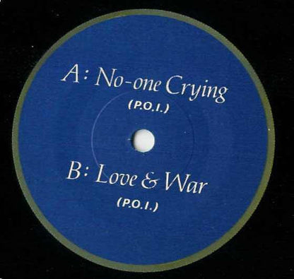Pictures Of Innocence : No-One Crying / Love & War (7", Single)