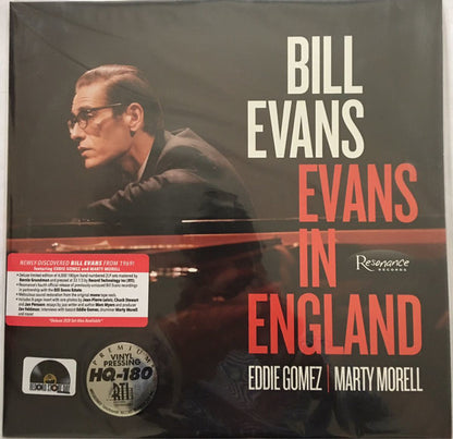 Bill Evans : Evans In England (2xLP, Album, RSD, Mono, Dlx, Ltd, Num, S/Edition, )