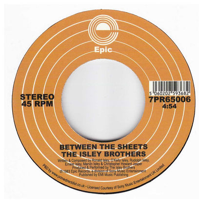 The Isley Brothers : Footsteps In The Dark (Part 1 & 2) / Between The Sheets (7", RSD)