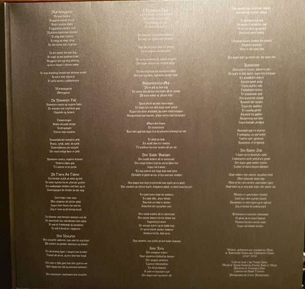 Mork : Det Svarte Juv (LP, Album)