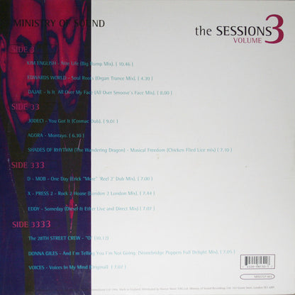 Clivillés & Cole : The Sessions Volume 3  (2xLP, Comp)