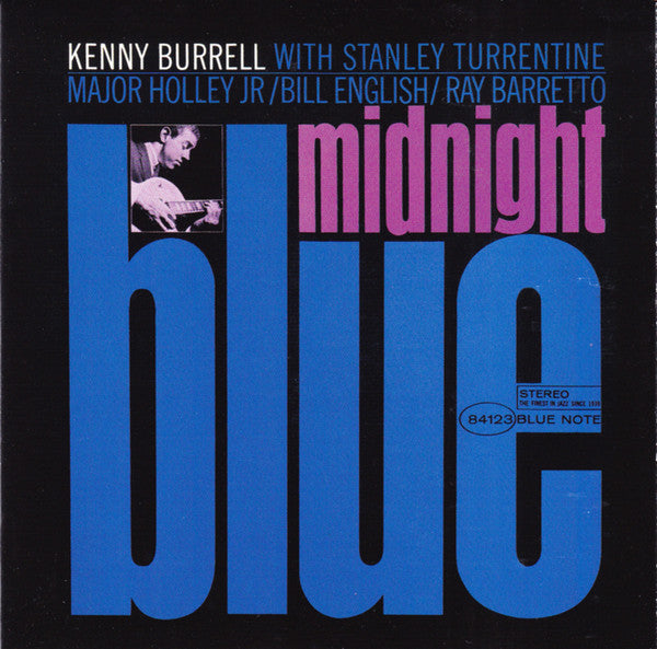 Kenny Burrell : Midnight Blue (CD, Album, RE, RM, RP)