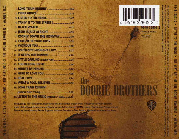 The Doobie Brothers : Listen To The Music · The Very Best Of The Doobie Brothers (CD, Comp, RE, RP, Cin)