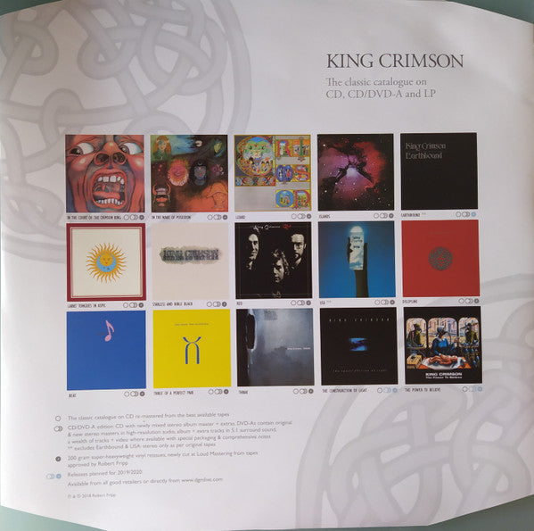King Crimson : Beat (LP, Album, RE, RM, 200)