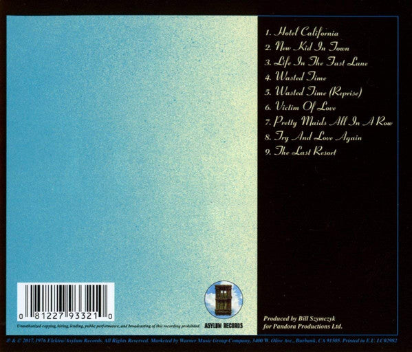 Eagles : Hotel California (CD, Album, RE, RM, 40t)