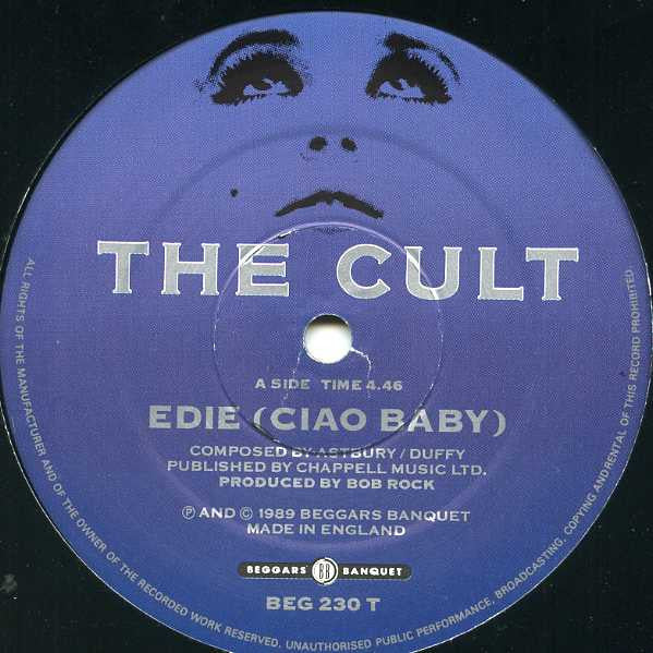 The Cult : Edie (Ciao Baby) (12", Single)