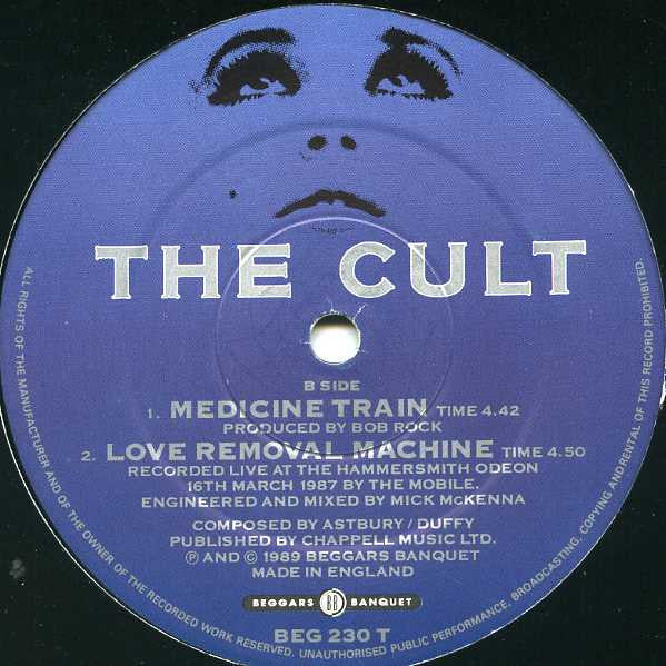 The Cult : Edie (Ciao Baby) (12", Single)