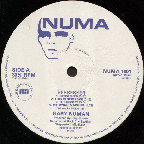 Gary Numan : Berserker (LP, Album)