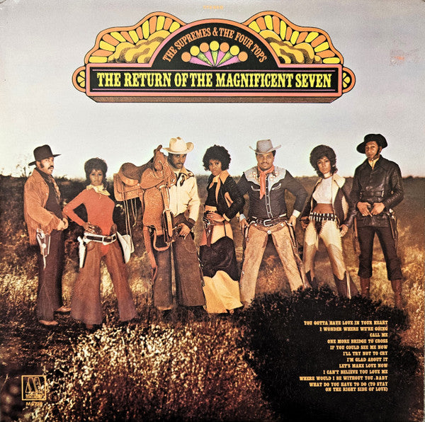 The Supremes & The Four Tops* : The Return Of The Magnificent Seven (LP, Album, Promo, Ind)