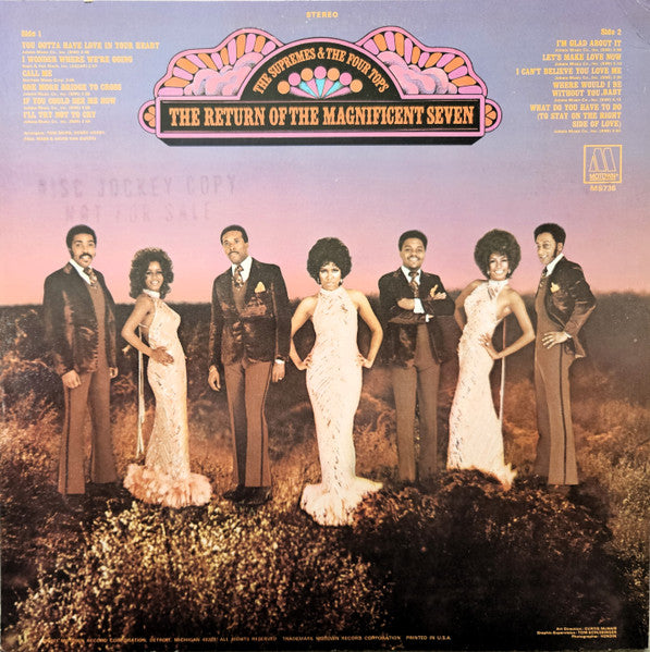 The Supremes & The Four Tops* : The Return Of The Magnificent Seven (LP, Album, Promo, Ind)
